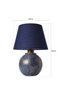 Opviq Lámpara de mesa YL492 Azul